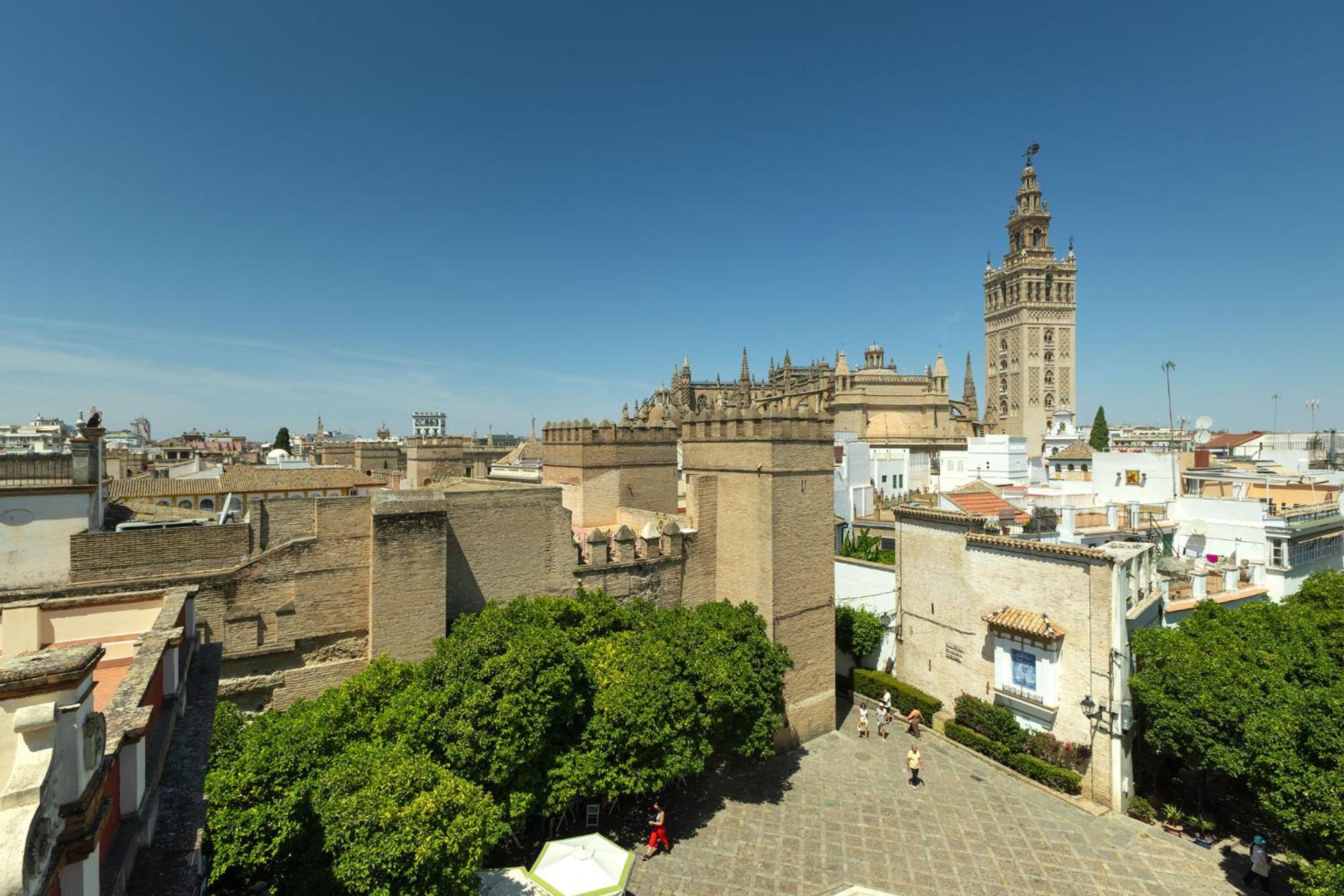Apartamento Alianza Giralda Sky view by Valcambre Sevilla Exterior foto